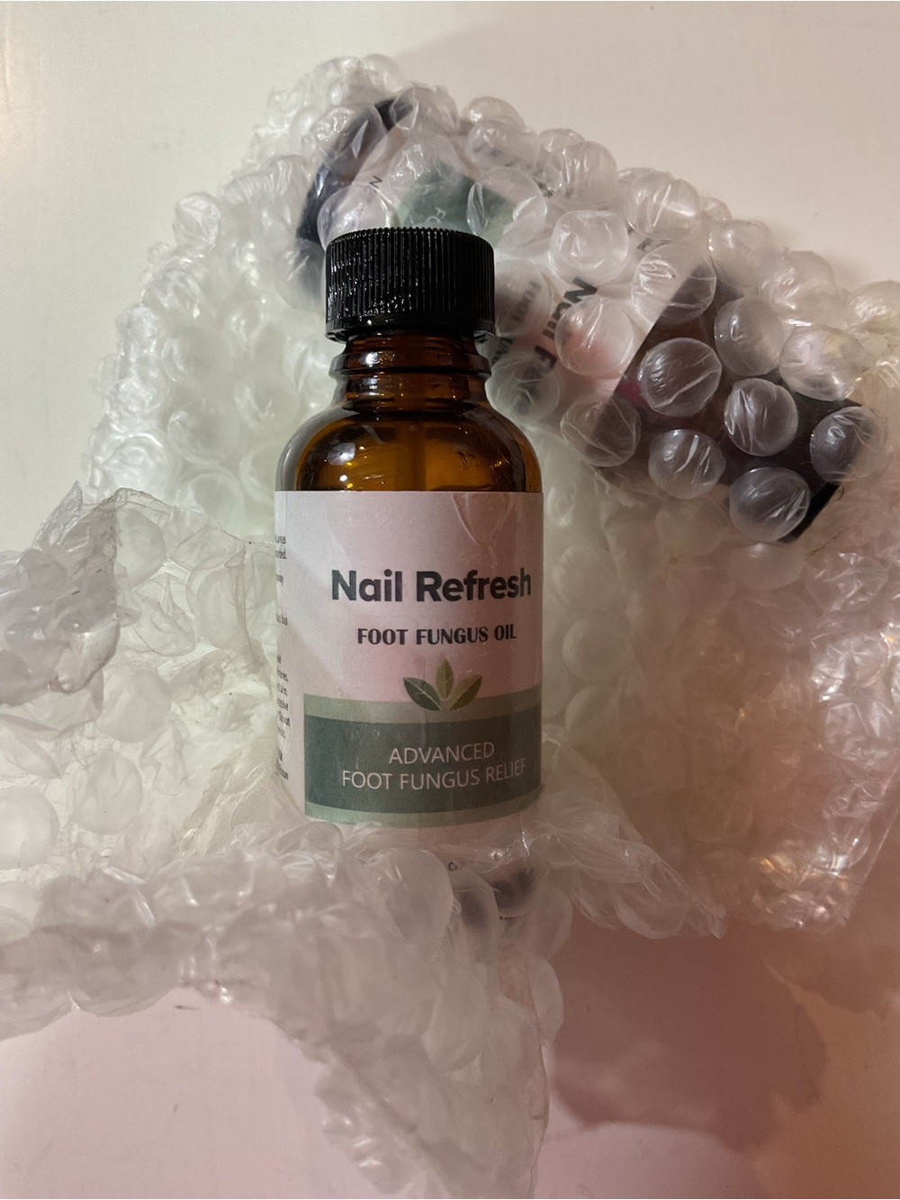 Nail Refresh Nail Refresh Foot Fungus Oil — Green and Black Bottle, qty 6